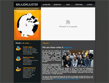 Tablet Screenshot of bruudruuster.com